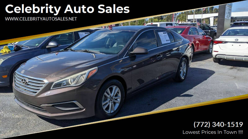 2017 Hyundai Sonata for sale at Celebrity Auto Sales in Fort Pierce FL