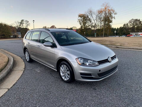 2016 Volkswagen Golf SportWagen for sale at First Auto Sales in Winder GA