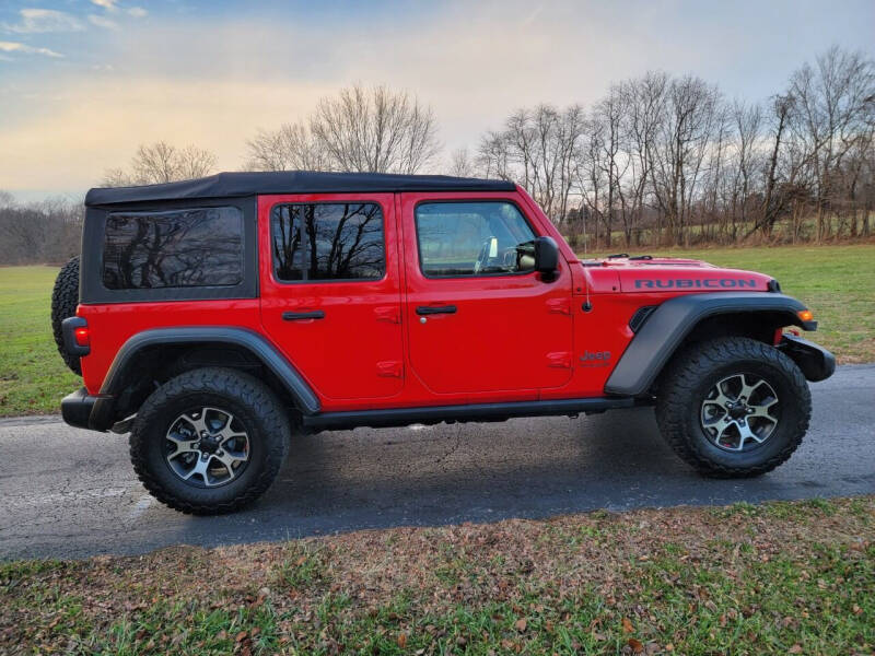 2021 Jeep Wrangler Unlimited for sale at M & M Auto Sales in Hillsboro OH
