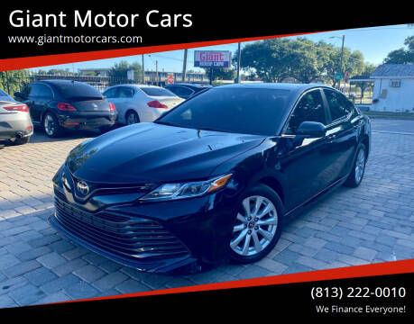 2020 Toyota Camry for sale at Giant Motor Cars in Tampa FL
