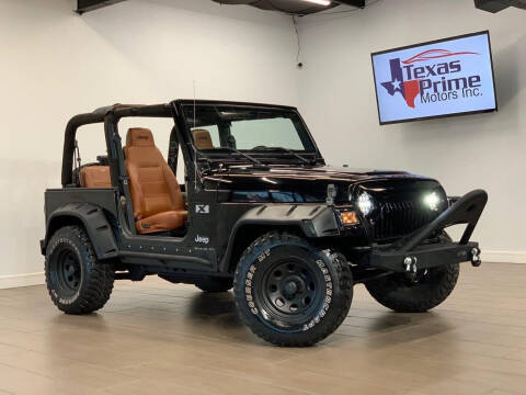 2005 Jeep Wrangler for sale at Texas Prime Motors in Houston TX