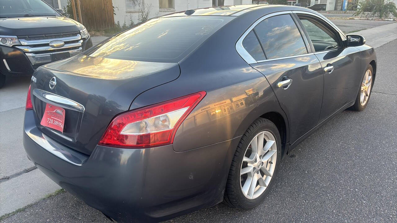 2010 Nissan Maxima for sale at Ganda Auto Sales in Denver, CO