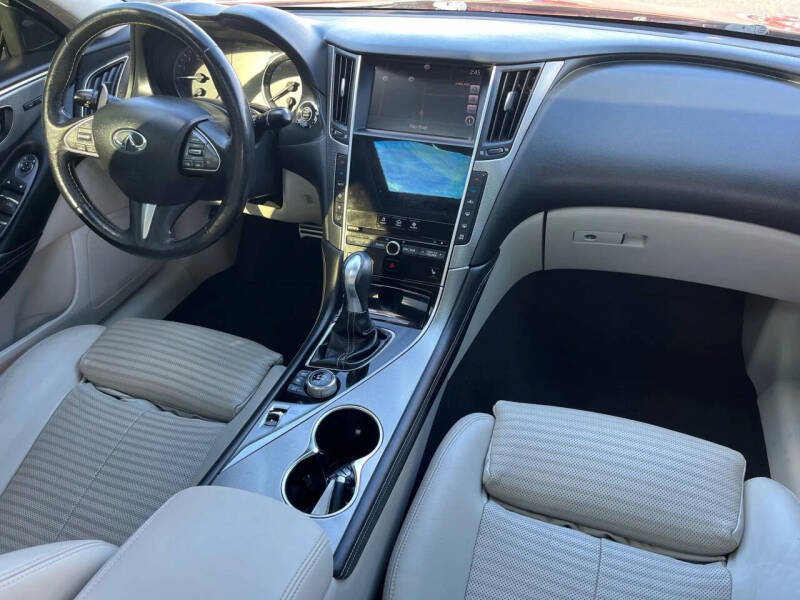 2016 Infiniti Q50 Red Sport 400