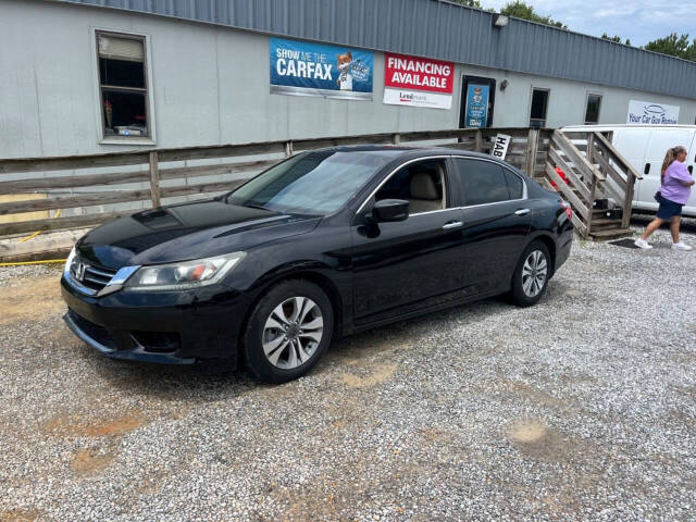 2014 Honda Accord for sale at YOUR CAR GUY RONNIE in Alabaster, AL