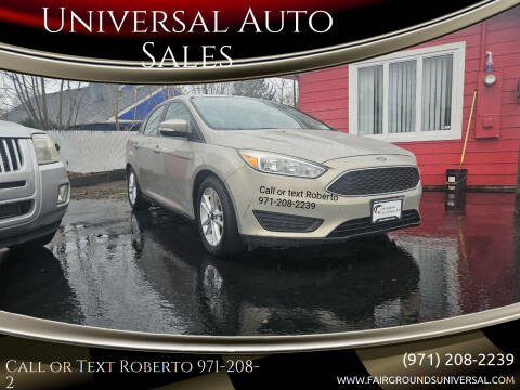 2015 Ford Focus for sale at Universal Auto Sales in Salem OR