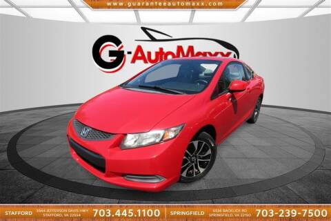 2013 Honda Civic for sale at Guarantee Automaxx in Stafford VA