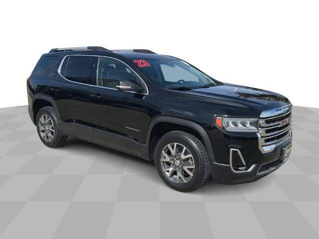 Used 2023 GMC Acadia SLT with VIN 1GKKNUL43PZ144944 for sale in Waterloo, IA
