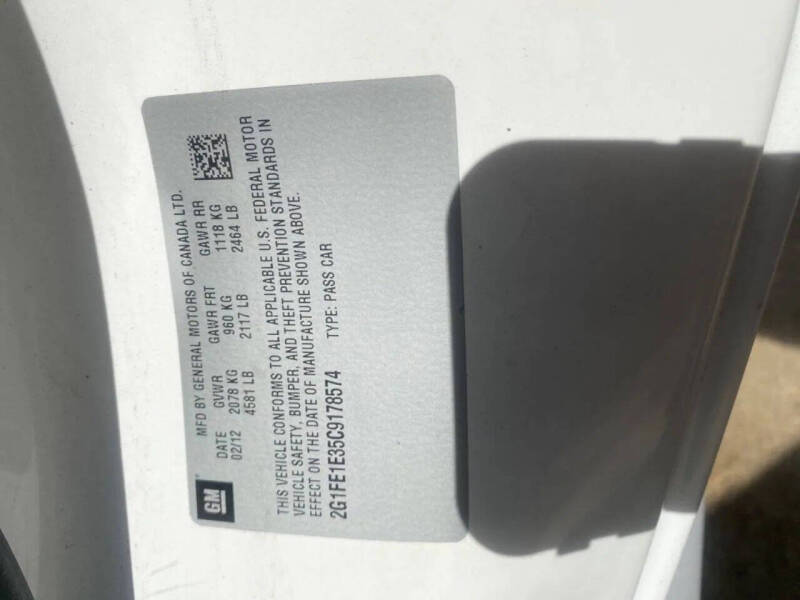 2012 Chevrolet Camaro LS