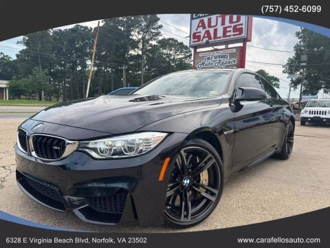 2016 BMW M4 for sale at Carafello's Auto Sales in Norfolk VA