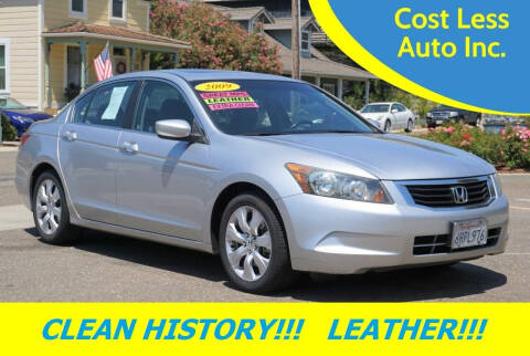 2009 Honda Accord for sale at Cost Less Auto Inc. in Rocklin CA