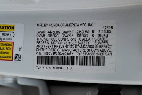 2019 Honda Accord Sport