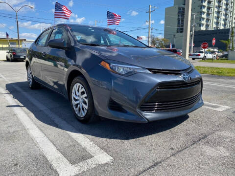 2019 Toyota Corolla for sale at MIAMI AUTO LIQUIDATORS in Miami FL