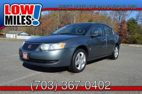 2006 Saturn Ion for sale at Best Auto of Manassas INC in Manassas VA