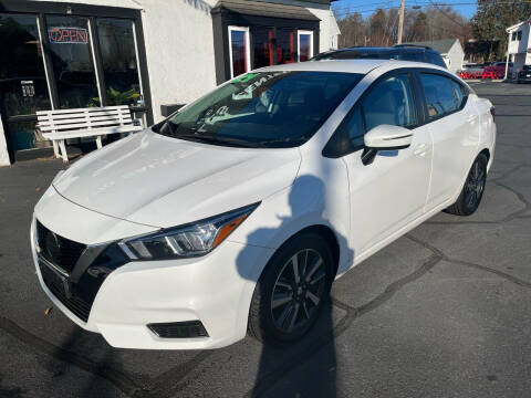 2021 Nissan Versa for sale at Auto Sales Center Inc in Holyoke MA