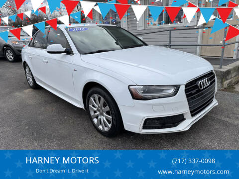 2015 Audi A4 for sale at HARNEY MOTORS in Gettysburg PA