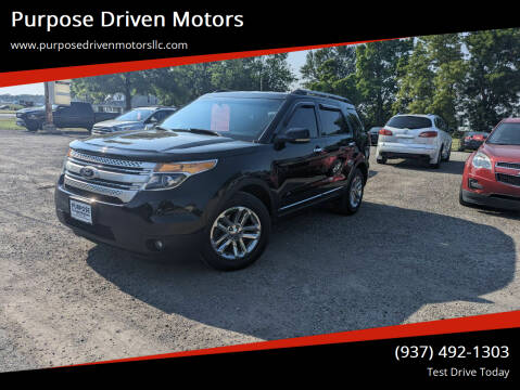 2012 Ford Explorer for sale at Purpose Driven Motors in Sidney OH