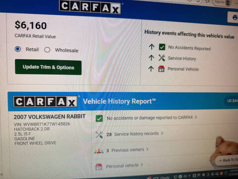 2007 Volkswagen Rabbit