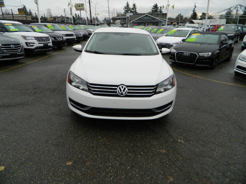 2012 Volkswagen Passat S PZEV