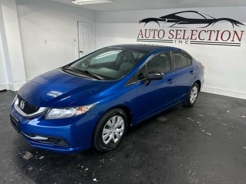 2014 Honda Civic for sale at Auto Selection Inc. in Houston TX