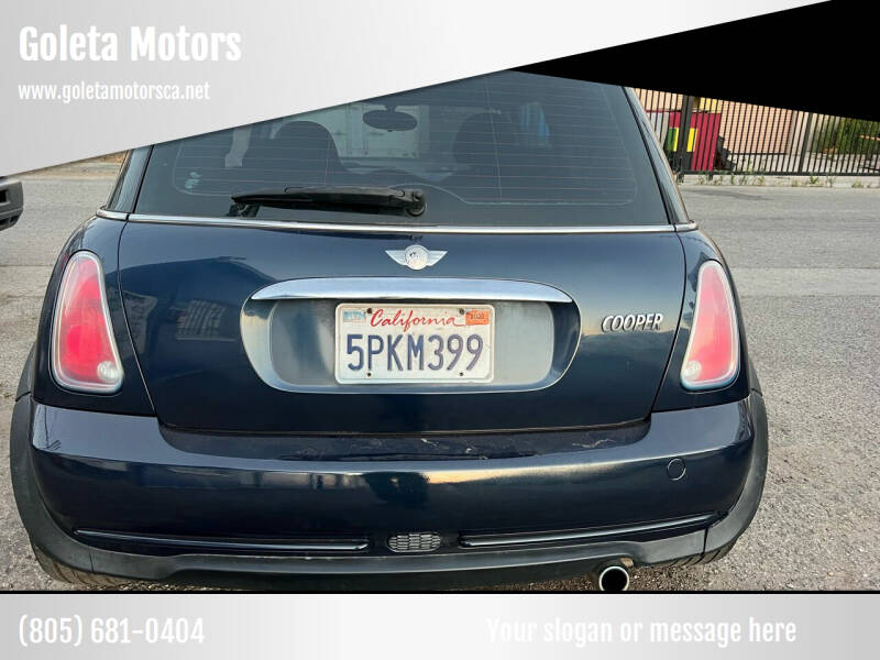 2006 MINI Cooper for sale at Goleta Motors in Goleta CA