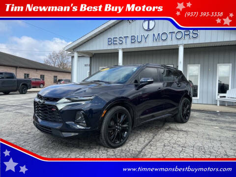 2020 Chevrolet Blazer for sale at Tim Newman's Best Buy Motors in Hillsboro OH