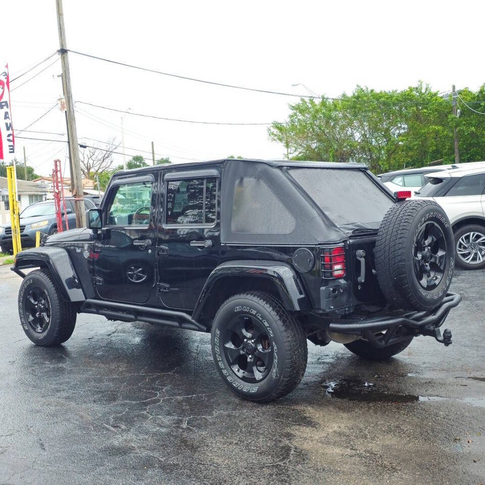 2011 Jeep Wrangler Unlimited for sale at SouthMotor Miami in Hialeah, FL