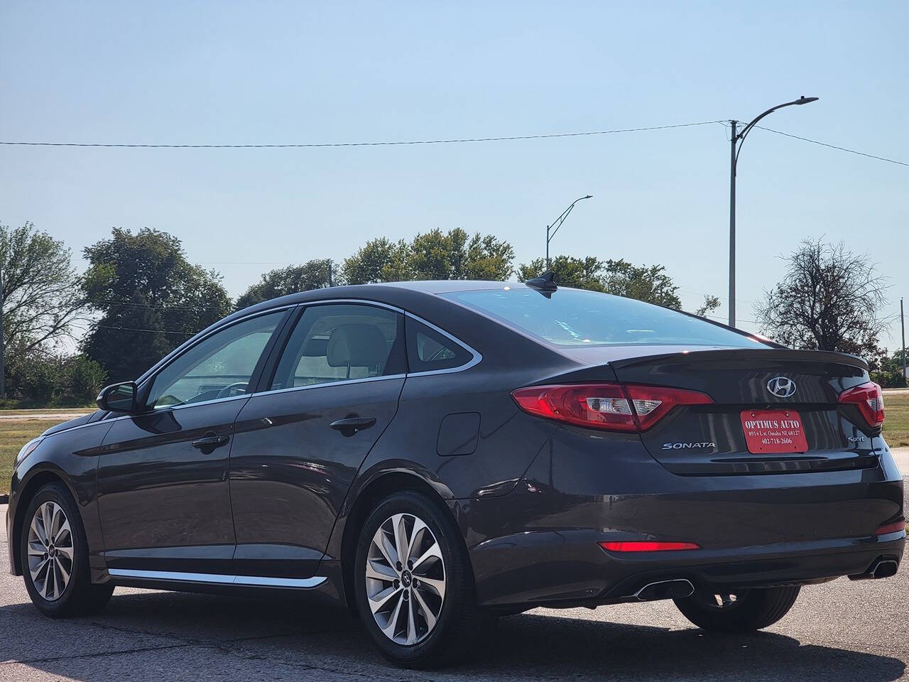 2015 Hyundai SONATA for sale at Optimus Auto in Omaha, NE