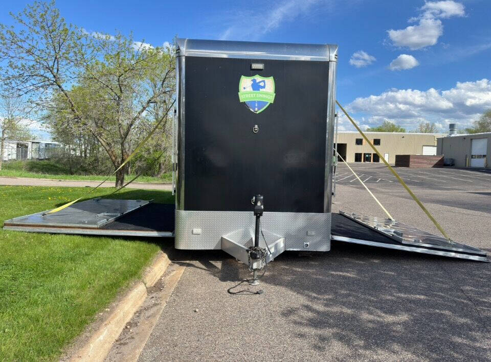 2017 ATC Golf 8.5x28 aluminum trailer for sale at Sales Ramp LLC in Elk River, MN