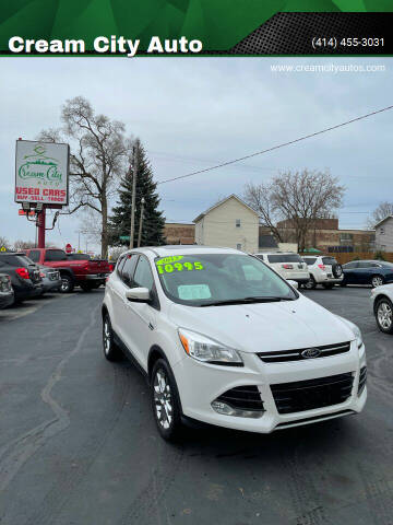 2013 Ford Escape for sale at Cream City Auto in Milwaukee WI