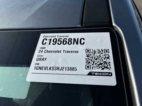 2024 Chevrolet Traverse RS