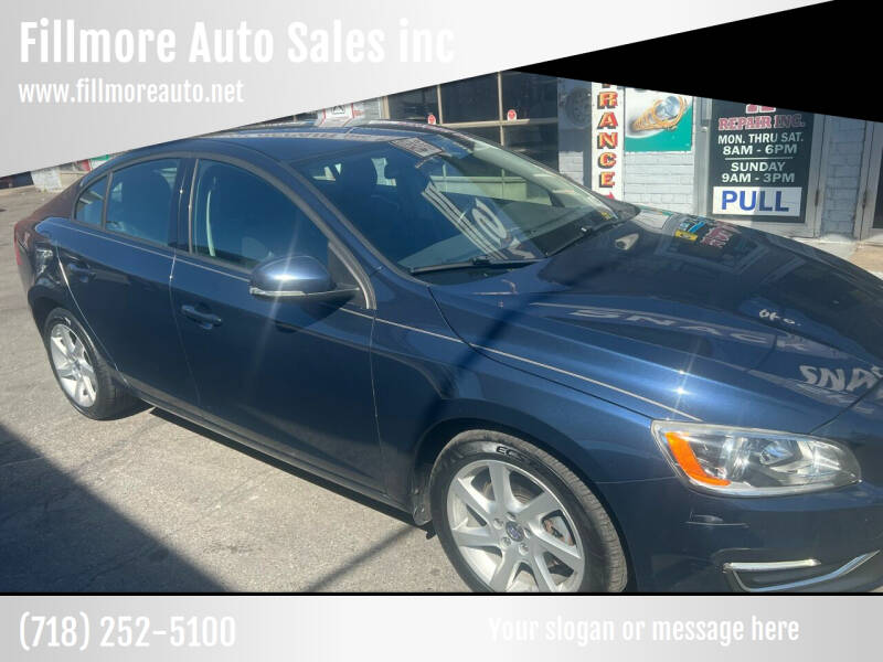 2015 Volvo S60 for sale at Fillmore Auto Sales inc in Brooklyn NY