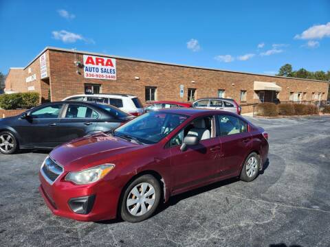 2013 Subaru Impreza for sale at ARA Auto Sales in Winston-Salem NC