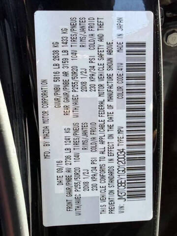 2016 Mazda CX-9 Signature