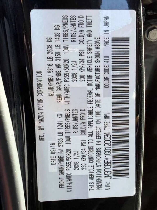 2016 Mazda CX-9 Signature