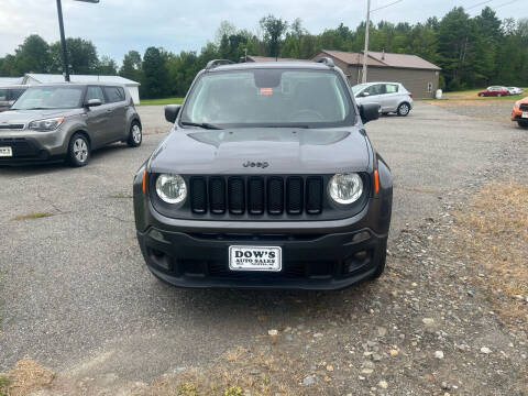 2018 Jeep Renegade for sale at DOW'S AUTO SALES in Palmyra ME