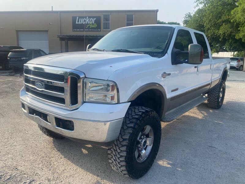 2004 Ford F-350 Super Duty for sale at LUCKOR AUTO in San Antonio TX
