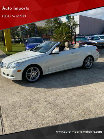 2012 Mercedes-Benz E-Class for sale at Auto Imports in Metairie LA