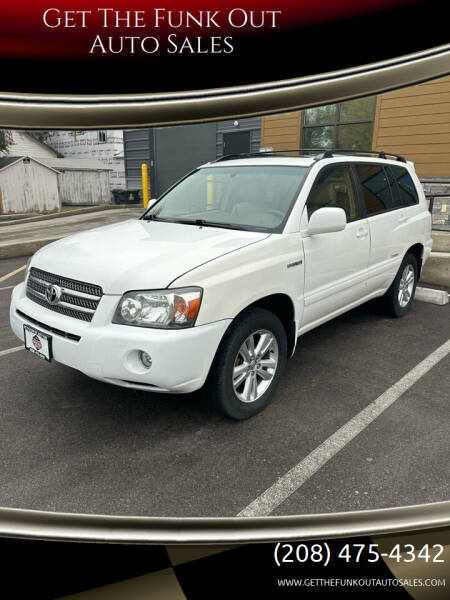 2006 Toyota Highlander Hybrid for sale at Get The Funk Out Auto Sales in Nampa ID