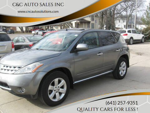 2007 Nissan Murano for sale at C&C AUTO SALES INC in Charles City IA