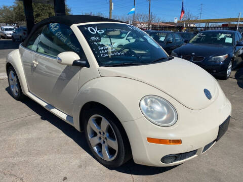 2006 Volkswagen Beetle Convertible for sale at Buy-Fast Autos in Houston TX