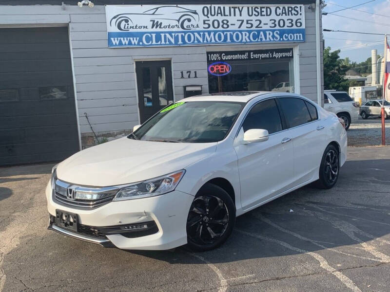2016 Honda Accord for sale at Clinton MotorCars in Shrewsbury MA