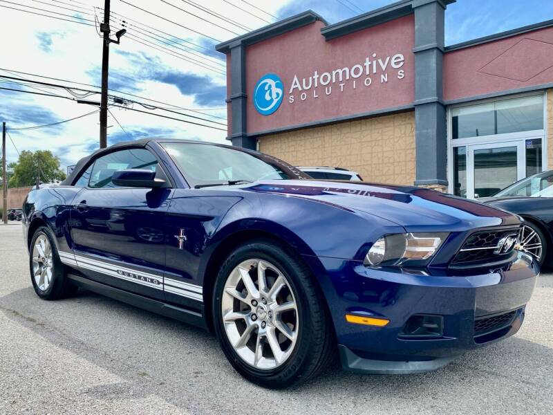 2011 Ford Mustang for sale at Automotive Solutions in Louisville KY