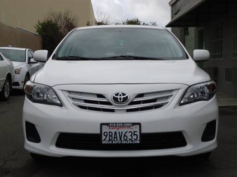 2013 Toyota Corolla for sale at Moon Auto Sales in Sacramento CA
