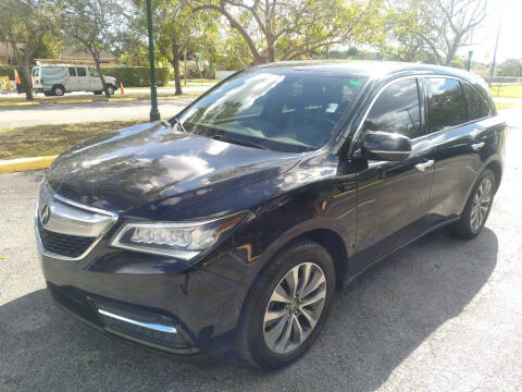 2016 Acura MDX for sale at P S AUTO ENTERPRISES INC in Miramar FL