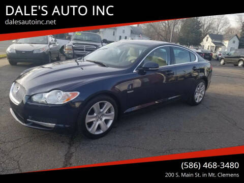 2011 Jaguar XF for sale at DALE'S AUTO INC in Mount Clemens MI