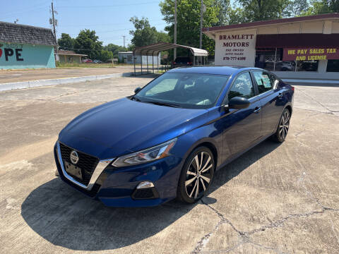2021 Nissan Altima for sale at BRAMLETT MOTORS in Hope AR