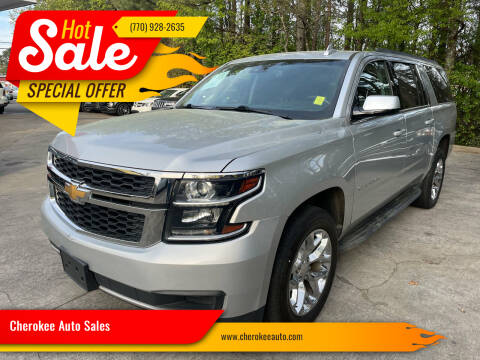 2018 Chevrolet Suburban for sale at Cherokee Auto Sales in Acworth GA