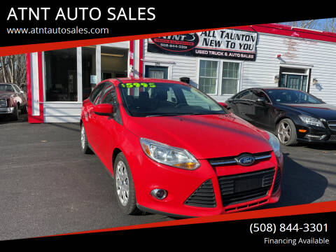 2012 Ford Focus for sale at ATNT AUTO SALES in Taunton MA