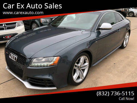 2008 Audi S5 for sale at Car Ex Auto Sales in Houston TX