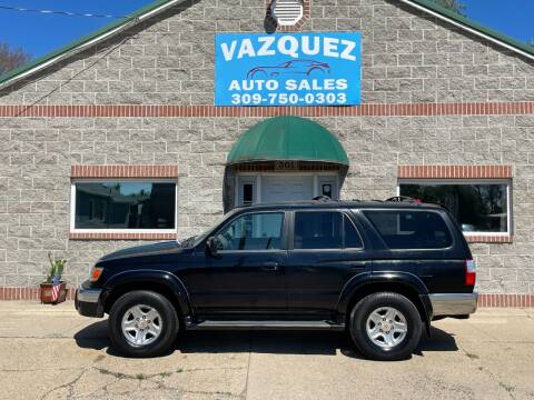 2001 Toyota 4Runner for sale at VAZQUEZ AUTO SALES in Bloomington IL